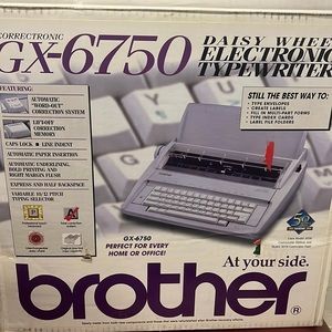 Brother electronic typewriter